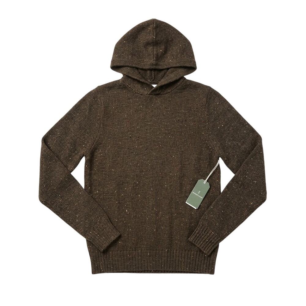 Mutual Weave Knit Hoodie Sweater Size Men's Medium
